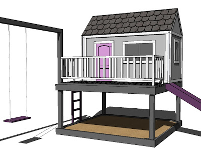 diy garden playhouse plans